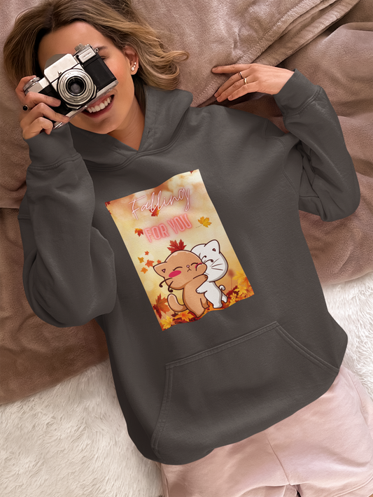 Falling For You - Heavy Blend™ Hooded Sweatshirt