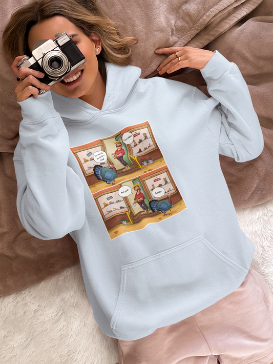 Cobbler Meets Gobbler - Heavy Blend™ Hooded Sweatshirt