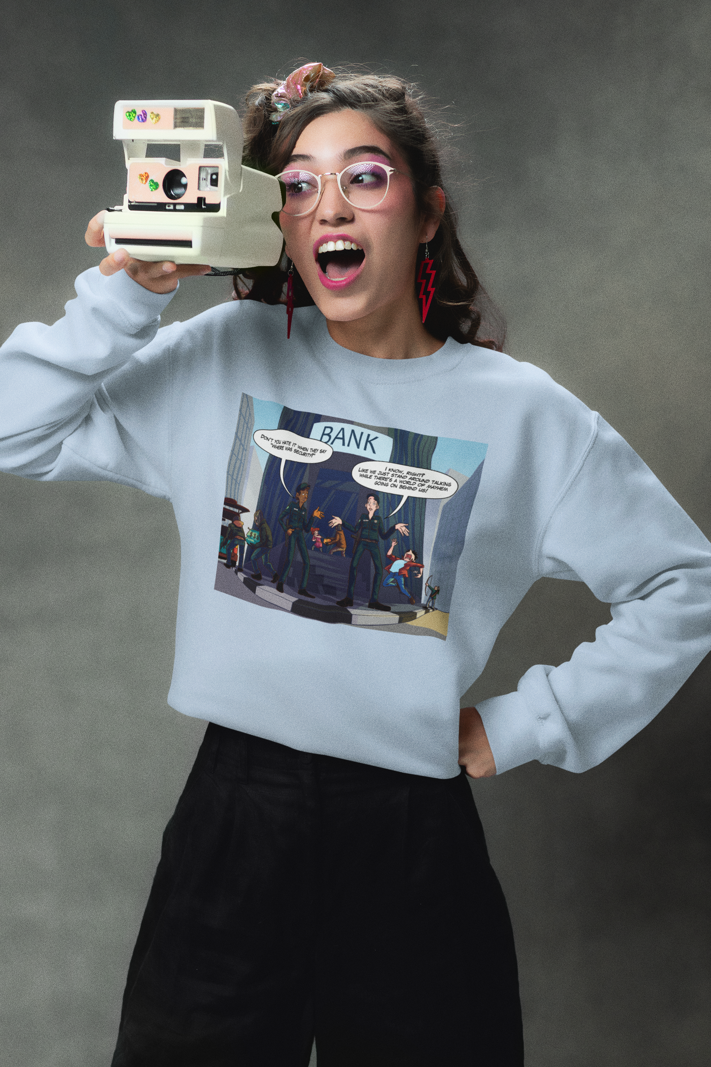 Where Was Security? - Unisex Heavy Blend™ Crewneck Sweatshirt