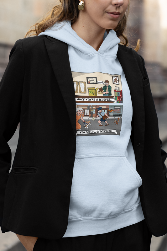 Once You're A Believer...You See It...Everywhere!  - Unisex Heavy Blend™ Hooded Sweatshirt