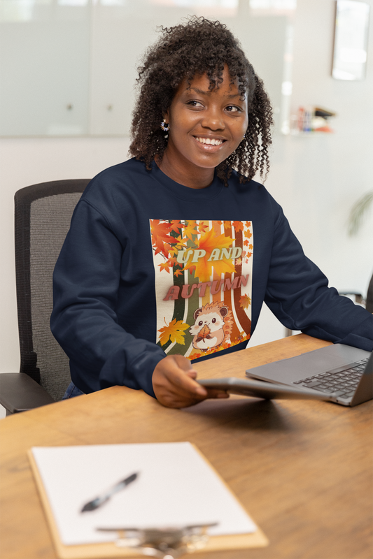 Up And Autumn - Heavy Blend™ Crewneck Sweatshirt