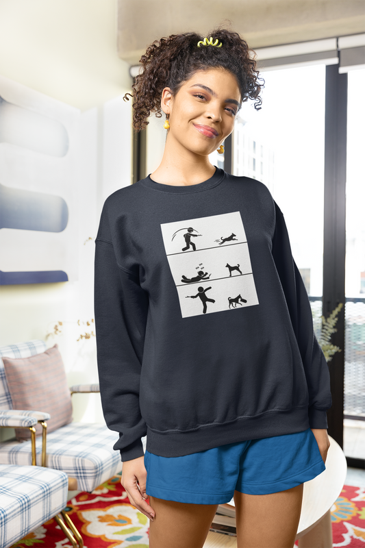 Fake Out Fetch - Unisex Heavy Blend™ Crewneck Sweatshirt
