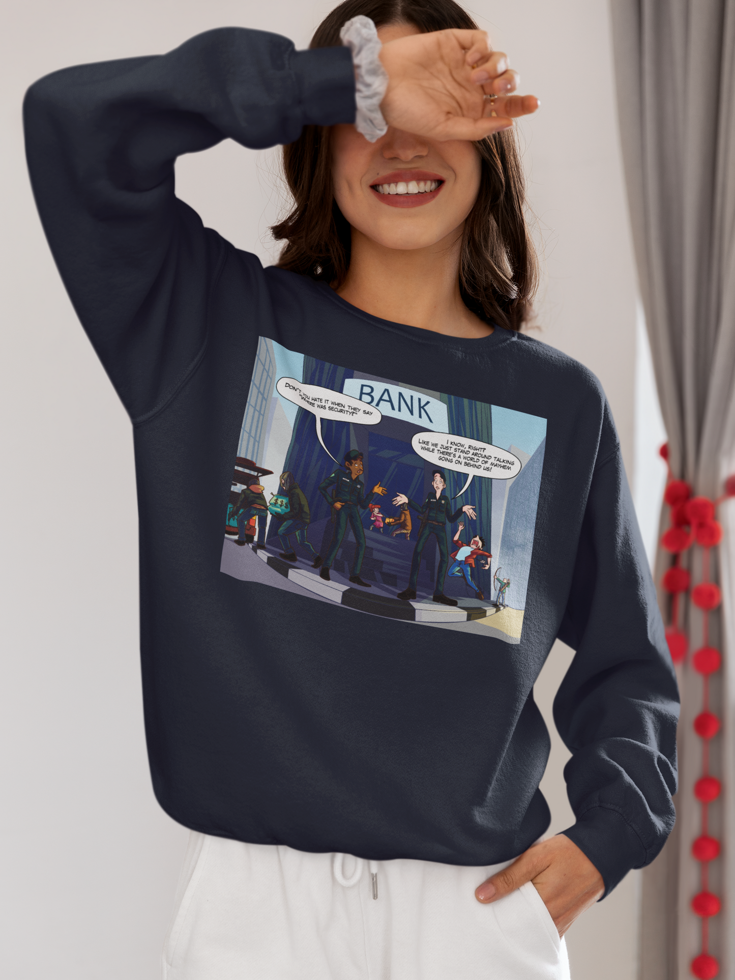 Where Was Security? - Unisex Heavy Blend™ Crewneck Sweatshirt