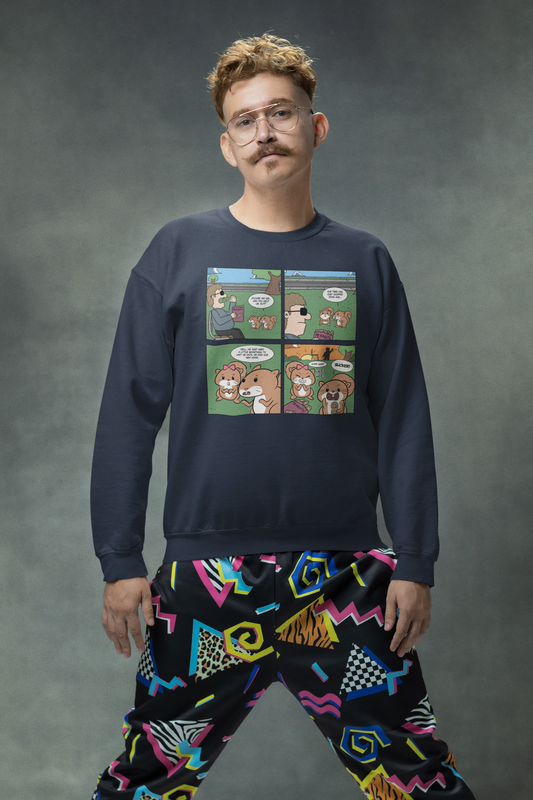 Squirrel Scammers - Heavy Blend™ Crewneck Sweatshirt