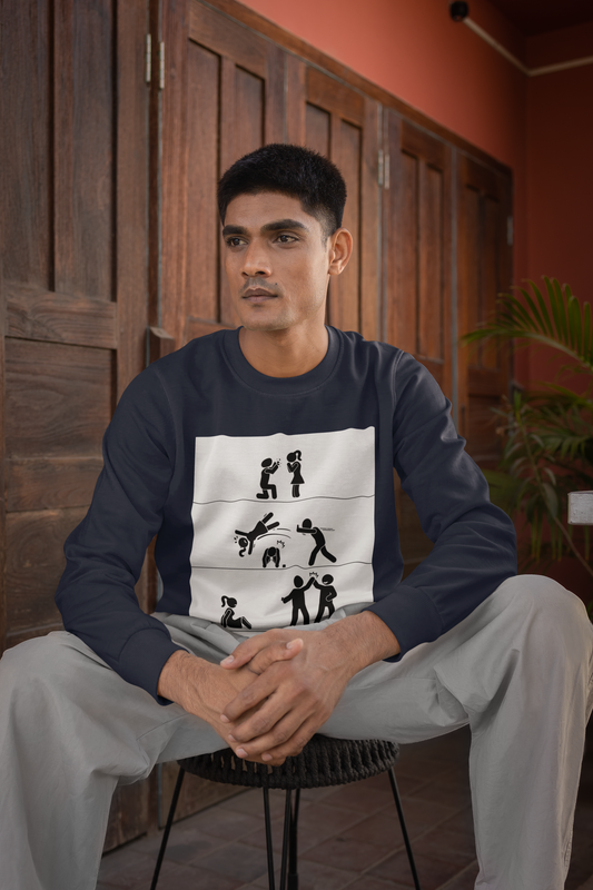 Bros Before Hos - Unisex Heavy Blend™ Crewneck Sweatshirt
