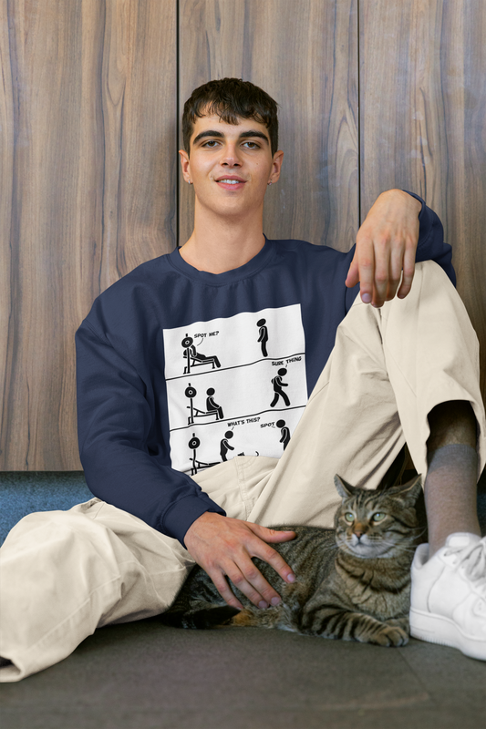 Spot Me? - Unisex Heavy Blend™ Crewneck Sweatshirt