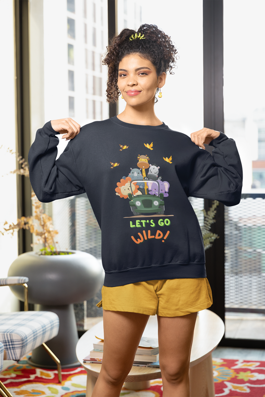 Let's Go Wild! - Unisex Heavy Blend™ Crewneck Sweatshirt