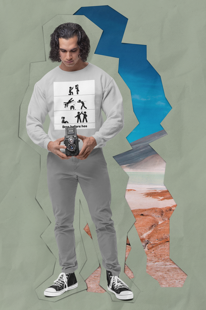 Bros Before Hos - Unisex Heavy Blend™ Crewneck Sweatshirt