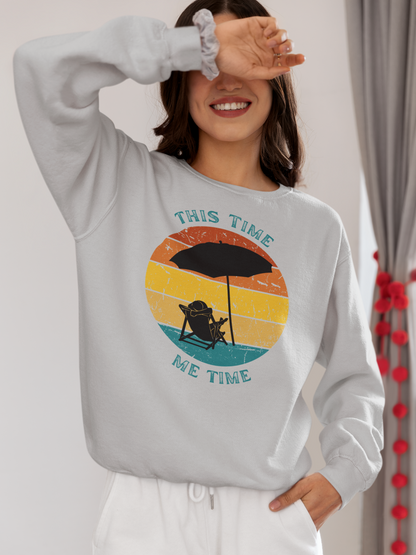 This Time Me Time - Heavy Blend™ Crewneck Sweatshirt