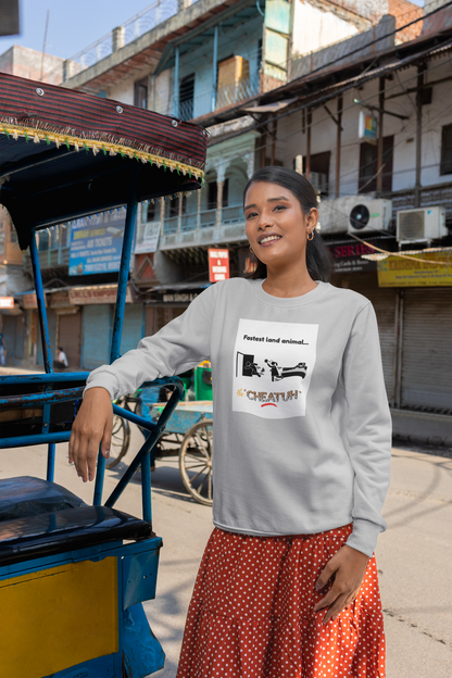 Fastest Land Animal...The 'Cheatuh' - Unisex Heavy Blend™ Crewneck Sweatshirt