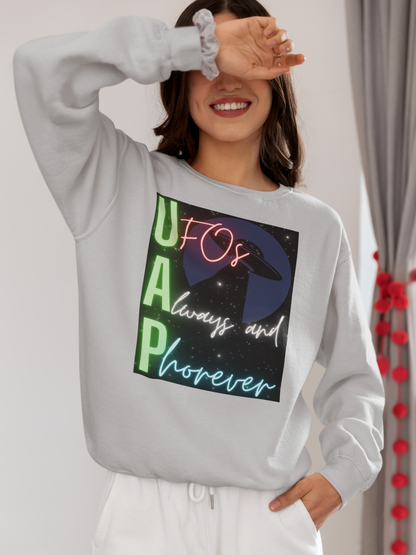 UFOs Always And Phorever - Heavy Blend™ Crewneck Sweatshirt