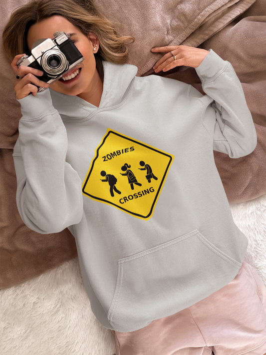 Zombies Crossing - Unisex Heavy Blend™ Hooded Sweatshirt