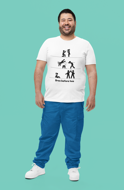 Bros Before Hos - Unisex Jersey Short Sleeve Tee